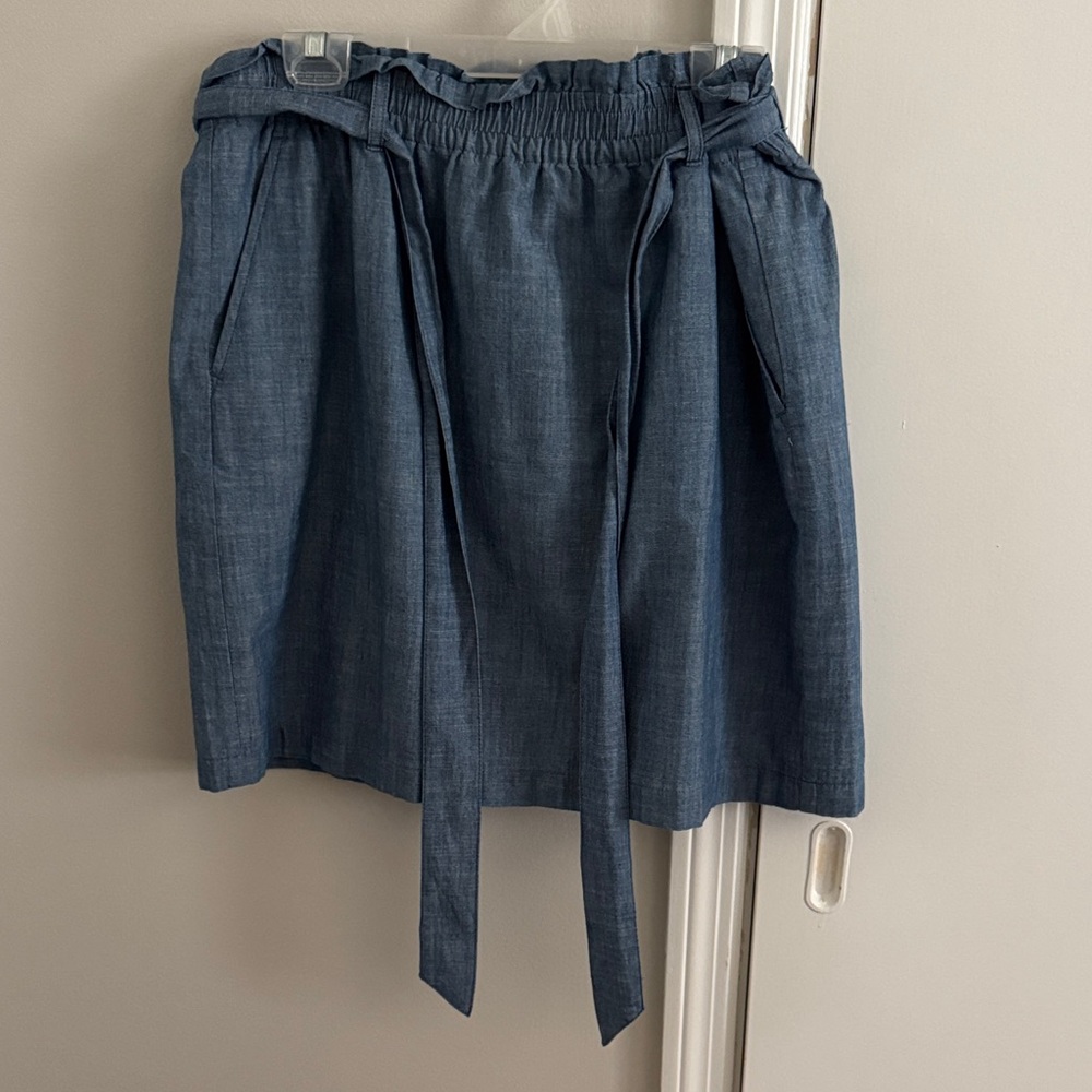 J. Crew Dark Blue Mini Skirt
